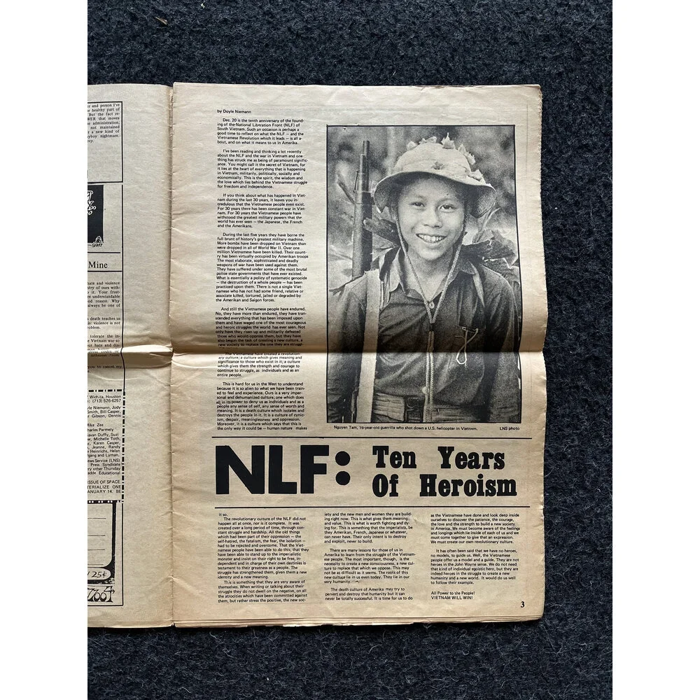 1970s High Times Underground Newspaper, Black Panther Party, Vintage Antique Co